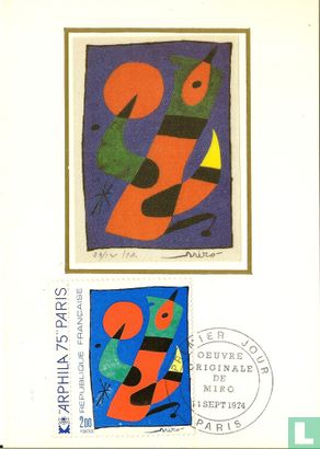 Schilderij Joan Miró