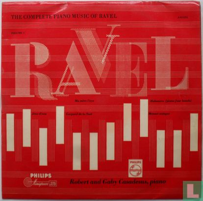 The complete piano music of Ravel II - Bild 1