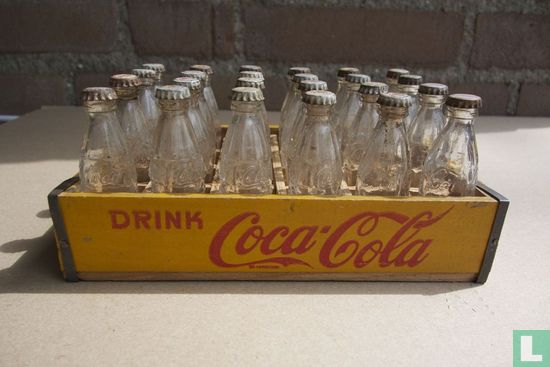 Coca-Cola Miniatuurkratje met flesjes - Image 1