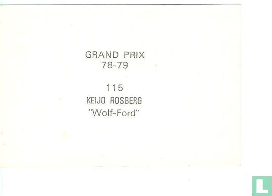 Keijo Rosberg "Wolf-Ford" - Image 2