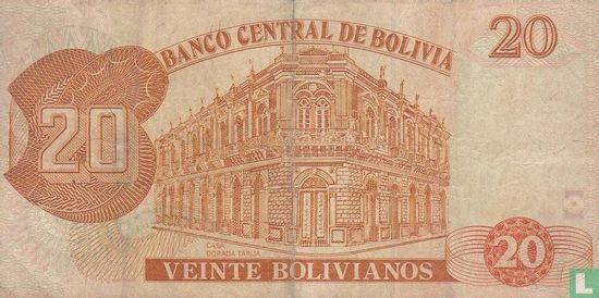 Bolivia 20 Bolivianos - Afbeelding 2