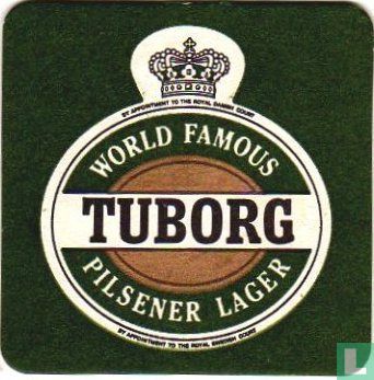 World famous Tuborg pilsener lager
