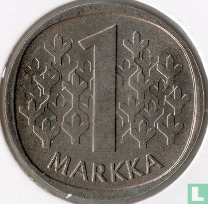 Finnland 1 Markka 1976 - Bild 2