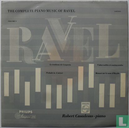 The complete piano music of Ravel III - Bild 1