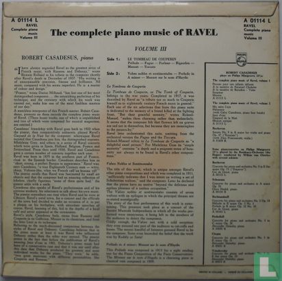 The complete piano music of Ravel III - Afbeelding 2