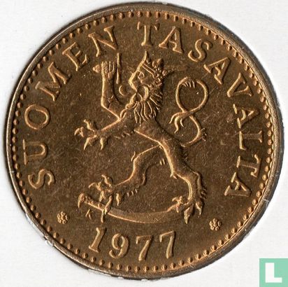 Finlande 50 penniä 1977 - Image 1