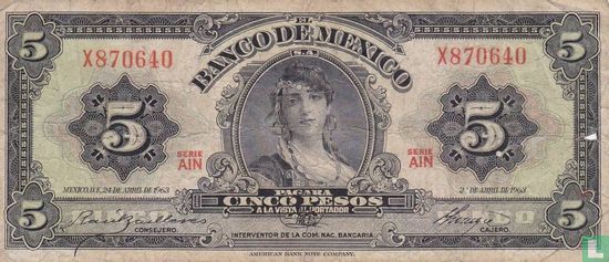 5 pesos - Bild 1