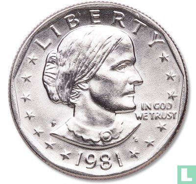États-Unis 1 dollar 1981 (P) - Image 1