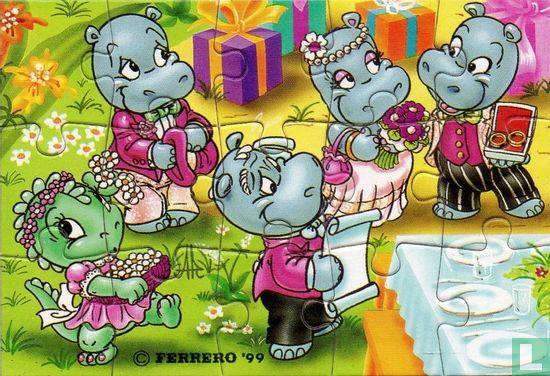 Happy Hippo Hochzeit 3 - Bild 1
