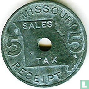 USA Missouri sales tax 5 mill