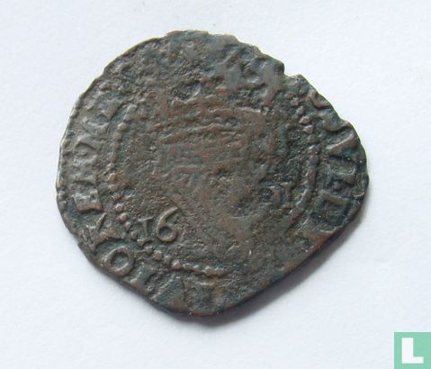 Ierland 1 penny 1601(MM Ster) - Afbeelding 1