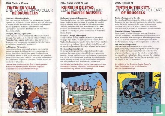 Tintin en ville/Kuifje in de stad  - Afbeelding 3