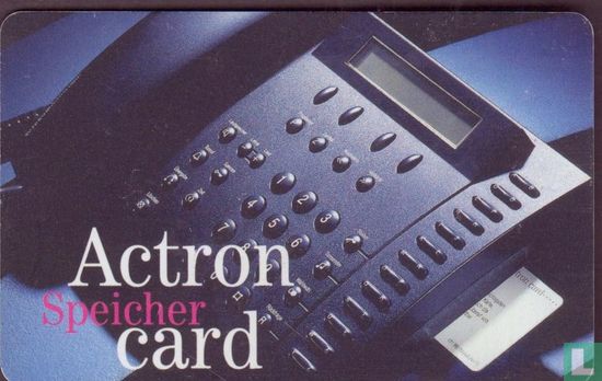 Actron Speicher card - Afbeelding 1
