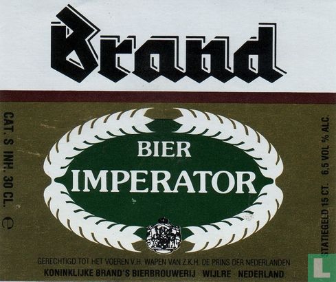Brand Bier Imperator