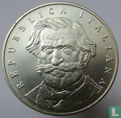 Italië 1000 lire 2001 "100th anniversary Death of Giuseppe Verdi" - Afbeelding 2