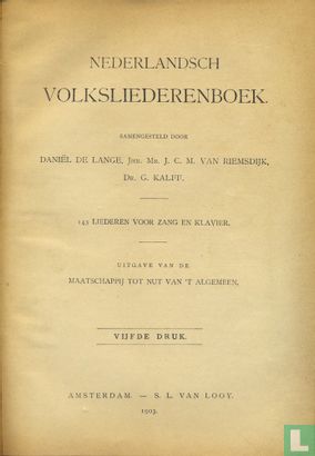 Nederlandsch Volksliederenboek - Bild 3