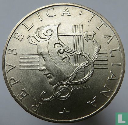 Italie 500 lire 1985 "European Year of the Music" - Image 2