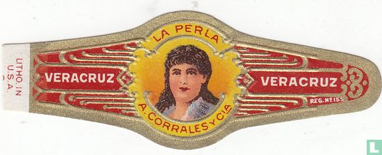 La Perla A. Corrales y Cia - Veracruz - Veracruz Reg. no. 155 - Image 1
