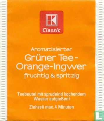 Grüner Tee - Orange-Ingwer - Afbeelding 1