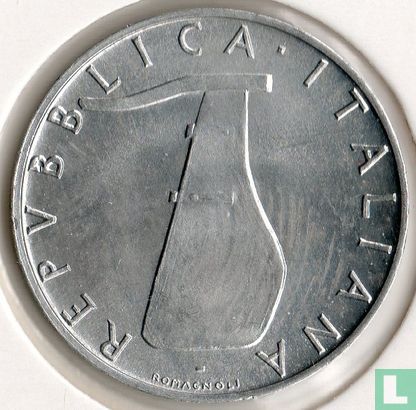 Italie 5 lire 1977 - Image 2