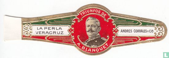 Triunfos de A. Blanquet - La Perla Veracruz - Andrés Corrales y Cia.  - Afbeelding 1