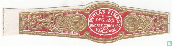Perlas Finas reg. 155 Andrés Corrales y Cia Veracruz - Image 1