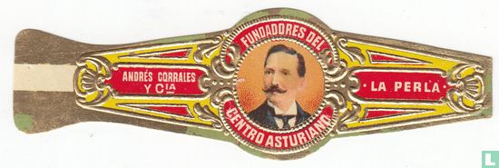 Fundadores del Centro Asturiano-Andrés Corrales y Cia-La Perla  - Image 1