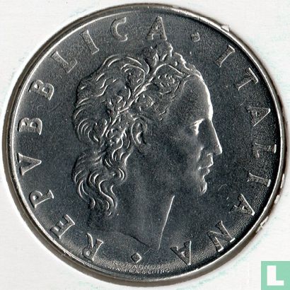 Italy 50 lire 1976 - Image 2
