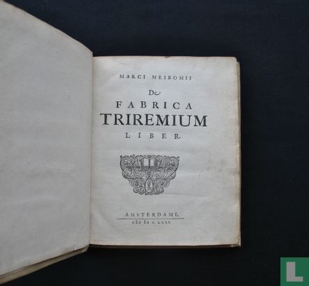 De fabrica Triremium liber - Afbeelding 1
