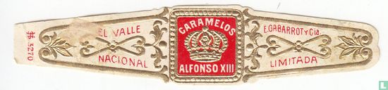 Caramelos Alfonso XIII - El Valle Nacional - E. Gabarrot y Cia. Limitada - Afbeelding 1