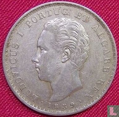 Portugal 500 réis 1889 - Image 1