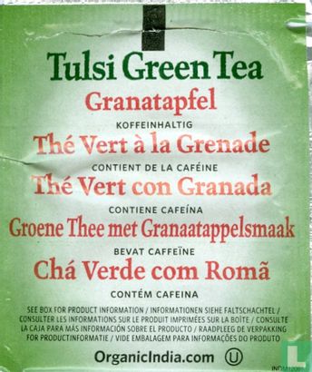 Tulsi Green Tea Pomegranate - Image 2
