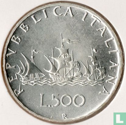 Italien 500 Lire 1980 - Bild 1