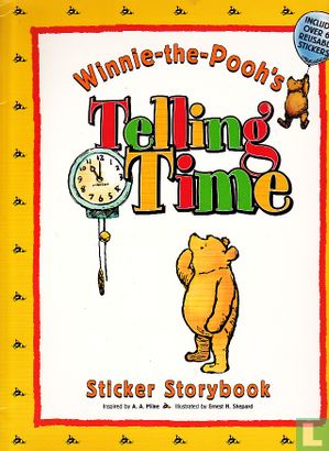 Winnie-the-Pooh's Telling Time Sticker Storybook - Image 1