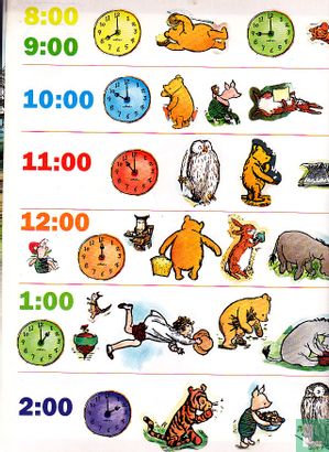Winnie-the-Pooh's Telling Time Sticker Storybook - Image 3
