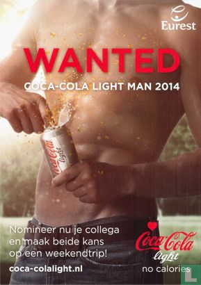 Eurest Wanted Coca-Cola Light Man 2014 - Image 1