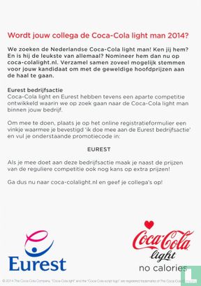 Eurest Wanted Coca-Cola Light Man 2014 - Image 2