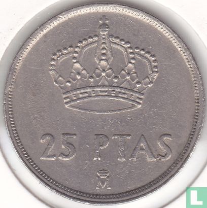 Spain 25 pesetas 1982 - Image 2