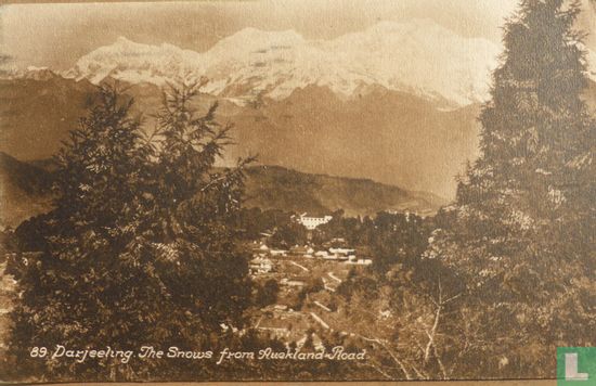 Darjeeling. The Snows from Auckland Road - Image 1