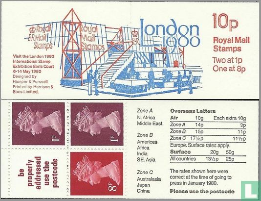 Internationale Briefmarkenausstellung London 1980 