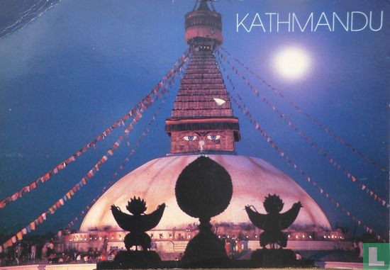 Kathmandu. Pagoda of Bouddhanath - Afbeelding 1