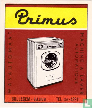 Primus Wasautomaat - Machine a laver