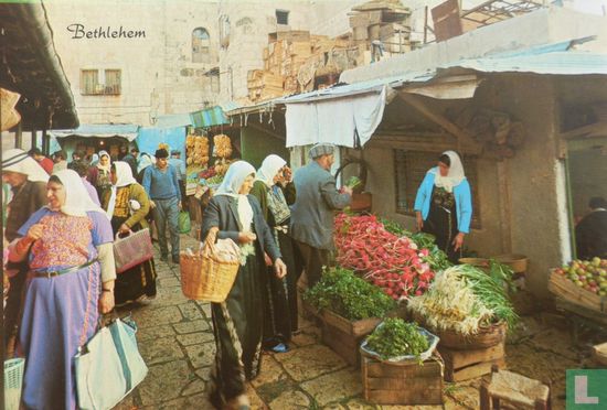 Bethlehem. Market place. Place du Marche