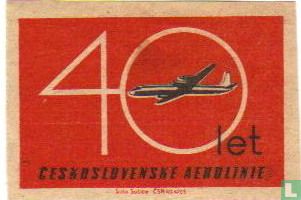 40 Let Ceskoslovenske aerolinie