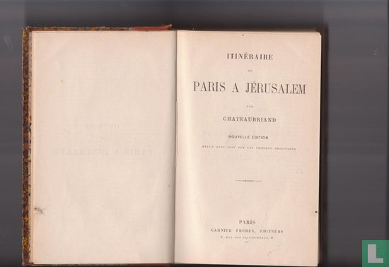 Itinéraire de Paris à Jerusalem et de Jerusalem à Paris - Bild 3