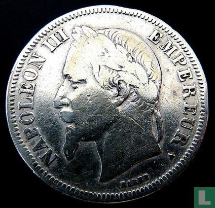 Frankrijk 2 francs 1869 (A) - Afbeelding 2
