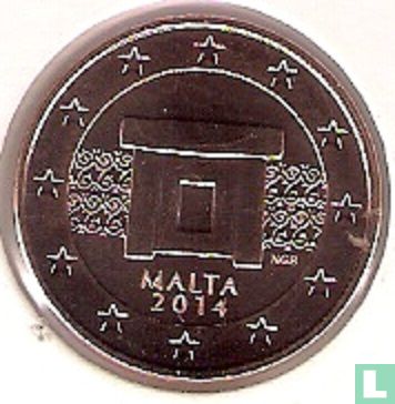 Malte 5 cent 2014 - Image 1