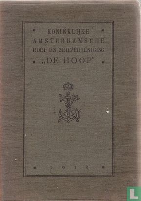 Koninklijke Amsterdamsche Roei- en Zeilvereeniging "de Hoop"  - Image 1