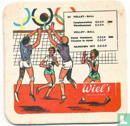 munchen 1972 nr 24  volley ball (met winnaar)