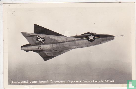 Convair XF 92A 